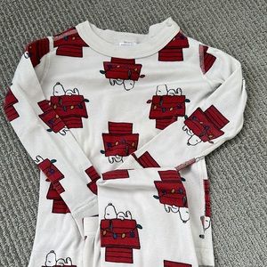 Hanna Andersson Long Pajama - Snoopy Holidays